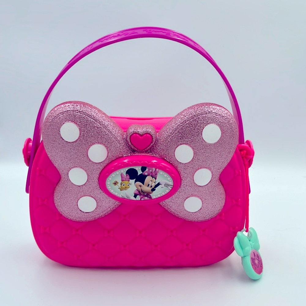 Disney Minnie Mouse just play hard happy helpers purse bag